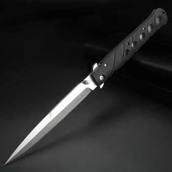 FOMALHAUT Žep Folding Nož s Posnetka Noži na Prostem Lov Preživetje Orodje Knive EOS Nož z Gumo Ročaj Črna