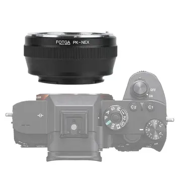 FOTGA Objektiva Adapter Ring za Pentax K/PK Gori Objektiv za Sony E-Mount NEX3 C3 NEX5 NEX6