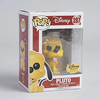 Funko Pop Pluton z Nalepke Disney Zaklad Izključno 10 cm Vinil figuric Zbirka Model Otroci Igrače za Stranke Darila