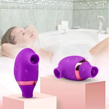G-Spot Sesanju Vibrator Za Ženske Klitoris Nastavek Bedak Klitoris Stimulator Ustni Jezika Muco Lizanje Sex Igrače za Odrasle Pari