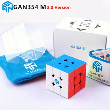 GAN356 X 3x3x3 čarobno magnetni hitrost gan kocka strokovno gans puzzle gan354 M magneti 3x3 kocka gan 356 RS