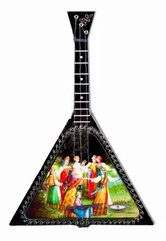 Glasbeni instrument balalaika Rog, glasbeni Sharmanka