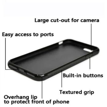 Gledaš Zvezde Neba Anime Mobilni Telefon Primerih Trdi Plastični Pokrov za iphone 8 7 6 6S Plus X XR XS 11 12 Pro Max 5 5 MP 4 in 4S