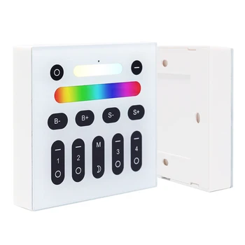 GLEDOPTO Pro 4 Skupine Touch Smart Remote Control Stensko Stikalo Za 2,4 G RF Signal, ki je Primerna Za Vse Izdelke 2020 za Pametno Elektroniko