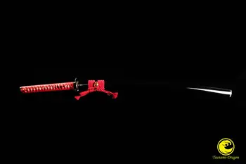 Glina Kaljeno Boj Pripravljen L6 Jekla Rezilo Japonski Samuraj Katana Meč Suguha Britev Ostrih Polno Tang