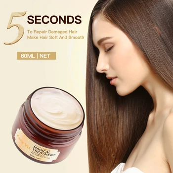 HAIR REPAIR MASKA za poškodovane lase skrbi magično zdravljenje VITAMINI MASKO za lase polnila keratin krema salon eterično olje 60ML