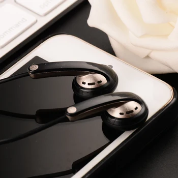 HANGRUI Qian39 HI-fi Slušalke Dinamično Ravno Glavo Priključite Slušalke Mini V Uho Bas slušalke 3.5 mm Čepkov za iPhone, Samsung Xiaomi