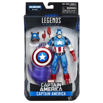 Hasbro Marvel Avengers X MOŠKIH Legende Serie Captain America Taskmaster Crossbones Mockingbird Cottonmouth Akcijska Figura Model Igrača