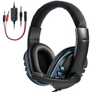Hi-Fi Gaming Slušalke 2020 Prenosni Računalnik Slušalke z Mikrofonom Za PC PS4 Xbox En Mobilni