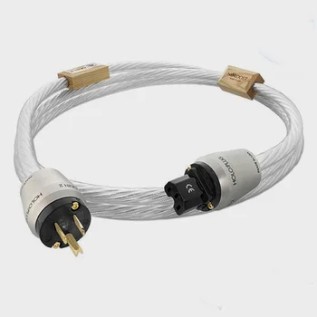 Hi-Fi Nordost ODIN 2 Vrhovno Sklic napajalni kabel sedem posrebrene 14AWG EU vtičnico Priključite priključek za napajalni kabel brez Polje