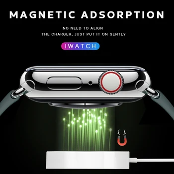 Hitro Polnilnik 2 v 1 Združljiv za Apple Watch 6 5 SE Magnetni Polnilec za iwatch 4 3 2 1 USB polnjenje za IPhone 11 Pro XS XR X 8