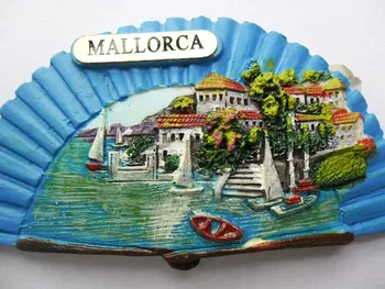 Hladilnik magnet španija Turistični spominek Evropske Mallorca Hladilnik magnetne Nalepke za dekoracijo doma Potovanja Darila