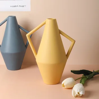 Holding Roke Vaza Ins Veter Kreativna Zasnova Morandi Doma Oprema Skandinavskih Keramične Vaze