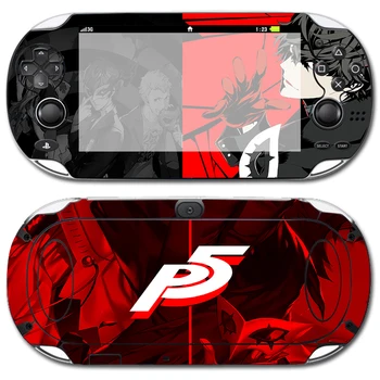Igra Persona 5 Vinil Kože Nalepke Zaščita Za Sony PlayStation PSvita 1000 Za PSv 1000 Nalepke Nalepke Kože
