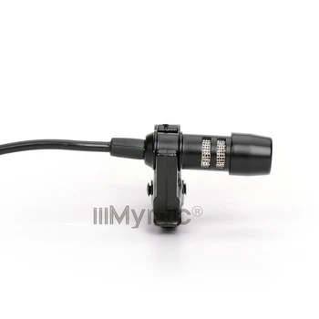IiiMymic 3.5 mm, Mikrofon Ključavnico Lavalier Stereo Kondenzatorski Cardioid Mic za Senheiser Brezžični BodyPack Oddajnik
