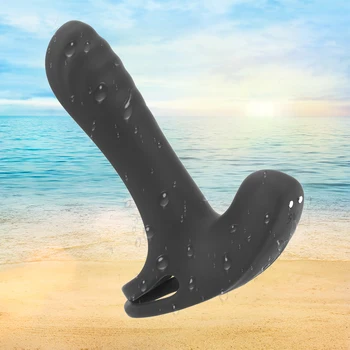 IKOKY Zapozneli Izliv Moški Penis Prstan Vibrator Sex Igrače Za Nekaj Moških, Nekaj Vibrira Obroč Erekcijo Klitoris Stimulator
