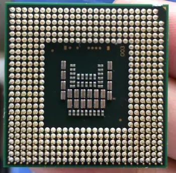 Intel Core 2 Duo T7700 zvezek CPU Prenosnik, procesor PGA 478 cpu deluje pravilno