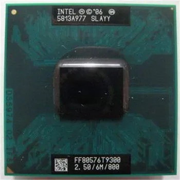 Intel core T9300 Laptop cpu 2.5 GHz, 6M 800MHz uradna različica zvezek cpu SLAYY SLAQG CPU