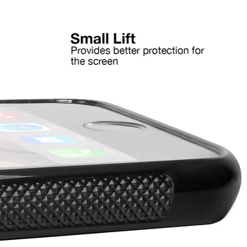 Iretmis 5 5S SE 2020 primere telefon za iphone 6 6S 7 8 Plus X Xs Max XR 11 12 MINI Pro Mehki Silikon TPU Črno Kravo Tiskanja