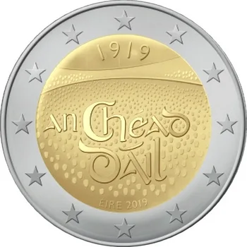 Irska 2019 Dell Arianeireland Deklaracijo Neodvisnosti 2 Euro Pravi Original Kovancev Res Euro Zbirka Priložnostni Kovanec Je Unc