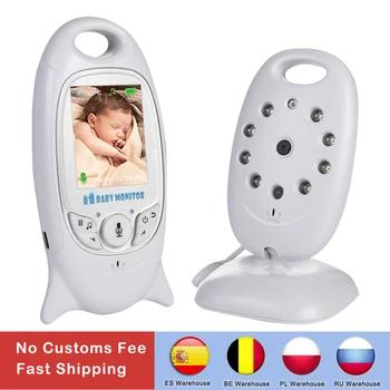Iz Evrope Video Baby Monitor VB601 Brezžični Varuška 2 Način Govori Night Vision Temperatura Varnosti Varuška Kamera 8 Lullabies