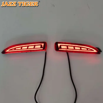 JAZZ TIGER Multi-funkcijo Avto LED Zadnja Svetilka za Meglo Zavorna Luč Dinamične Vključite Opozorilne Luči Dekoracijo Lučka Za Mazda 6 2013 - 2018