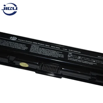 JIGU 10.8 V 6Cells Laptop Baterije PA3534U-1BAS Za Toshiba Satellite A200 A205 A210 A215 L300 L450D L500 L505 L555