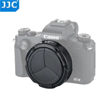 JJC Namenske Samodejno Odpiranje in Zapiranje pokrova Objektiva Objektiv Protector za Canon PowerShot G1X Mark III G1X M3 Digitalni Fotoaparat Samodejni pokrov Objektiva