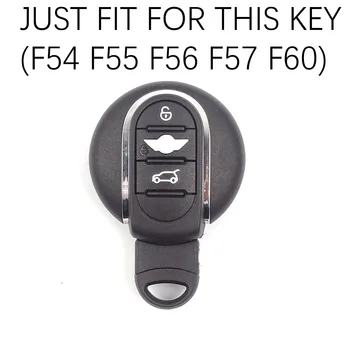 Keychain Okrasitev Moda za Ženske Tipko Primeru Zajema Miky Styling Avto, dodatna Oprema Za Mini Cooper S JCW Eno F54 F55 F56 F60