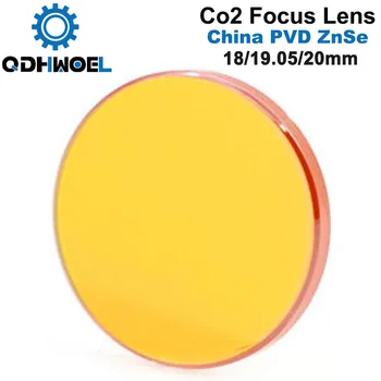 Kitajska CO2 ZnSe Laser Focus Objektiv Dia.18 19.05 20 mm FL38.1 s 50,8 63.5 101.6 127mm 1.5 - 4