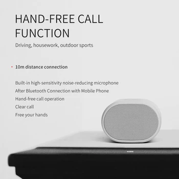 Kivee HY22 Univerzalni Prenosni Mini Brezžični Bluetooth Zvočnik Zvočnik Stereo Surround Podpora FM TF USB, AUX Prostem Speakes