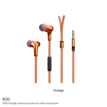 Kovinski in-ear Slušalke Čepkov Šport Stereo slušalke Izolacijo Hrupa z 3,5 mm jack Žične Slušalke Za iphone xiaomi huawei