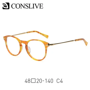 Krog Optičnih Očal Okvir Ženske za Multifokalna Majhne Recept Očala za Kratkovidnost Ženske Kratkovidan Očala Očala W5247