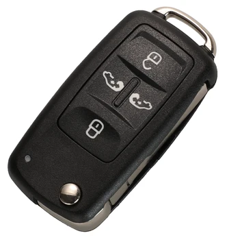Kutery Za VW Volkswagen Sharan 4+1 434MHz ID48 Čip Avto ključ daljinskem upravljalniku brez brez ključa pojdi