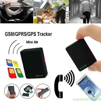 Kuulee Mini A8 GPS Tracker Lokator Avto Fant Globalni sledilne Naprave Proti kraji na Prostem Naprave