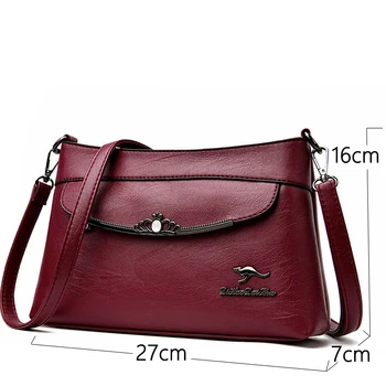 LANYIBAIGE luksuzne ročne torbe ženske torbe oblikovalec visoko kakovostnega usnja messenger bag priložnostne ramenski crossbody torbe za ženske