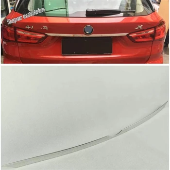 Lapetus Dodatki Zunanjost Zadnja vrata prtljažnika Prtljažnik Zgornji Vratni Trak Pokrov na Rezilo za Kritje Trim Fit Za BMW X1 F48 2016 2017 2018 2019