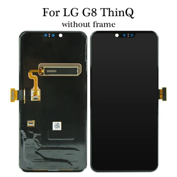LCD Za LG G8 ThinQ/G8S ThinQ LCD zaslon na Dotik Stekla Računalnike Okvir Skupščine zamenjava Za LG G8 ThinQ LCD-zaslon