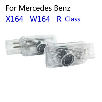 LED Avtomobilska Vrata, Svetlobni Logotip Projekcija Dobrodošli Luč Za Mercedes Benz W164 ML X164 GL W251 R Razred R400 R350 R300 ML300 ML450 ML500