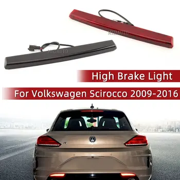 LED Tretja Visoko Zavorna Luč Za Volkswagen Scirocco 2009-2016 Zadaj Rep Zavorna Luč Opozorilo Lučka Luč Avto Dodatki