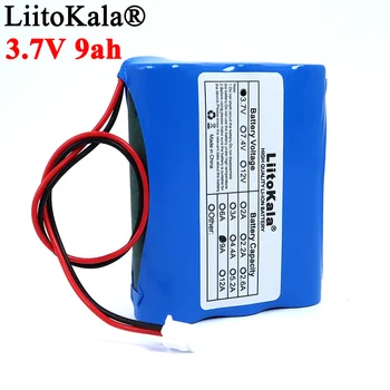 Liitokala 3,7 V 18650 Litij-ionska Baterija 9000mAh Ribolov LED Luči Bluetooth Zvočnik 4,2 V Sili DIY baterije s PCB