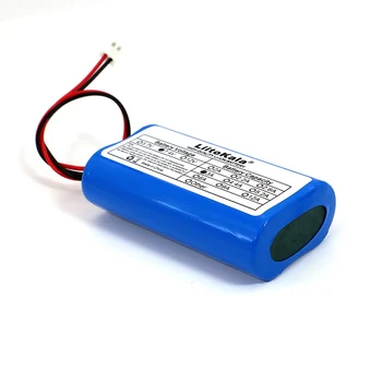 Liitokala 7.4 V 18650 Litij-ionska Baterija 2S 2.6 ah Ribolov LED Luči Bluetooth Zvočnik 8.4 V Sili DIY baterije s PCB