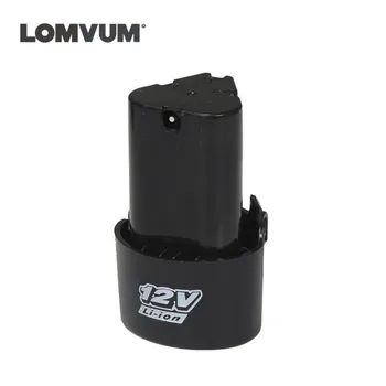LOMVUM 12V baterija litij-električni izvijač longyun Akumulatorski vrtalnik Baterije za polnjenje moči orodja baterije