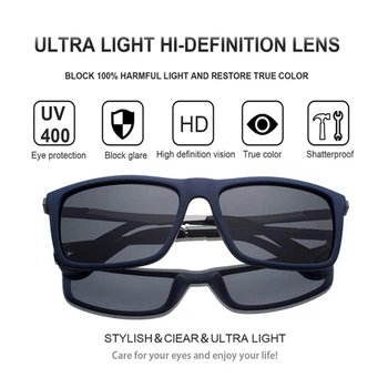 Luksuzne blagovne Znamke Vožnjo sončna Očala za Moške Polarizirana Leče Kvadratni Okvir sončna Očala Voznik Očala Ženske Modni Sunglass UV400