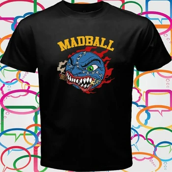 Madball Logotip Hardcore Punk Band moška Črna Majica s kratkimi rokavi Velikosti S 3XL