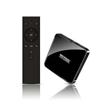 MECOOL KM3 ATV Androidtv Google Certifikatom Android 9.0 TV Box 4 GB, 64 GB Dual Wifi BT4.0