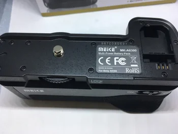 Meike MK-A6300 PRO Kamero Ročaj Battery Grip z Navpično-s Funkcijami za fotografiranje bu Za Sony A6300 C