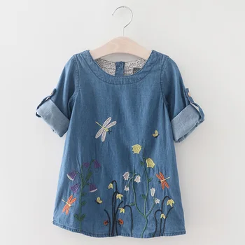 Menoea Dekleta Obleke Pomlad Jesen Oblačila Moda Princesa Priložnostne Lok Trakovi Otrok Žogo Obleke Otroci