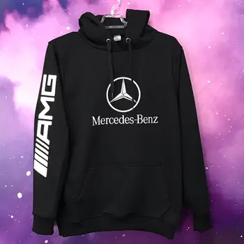 Mercedes Amg Hooded Runo AMG Sloga Majica Hoodie Zajček Objem Mercedes Evropske Kakovosti in Velikosti