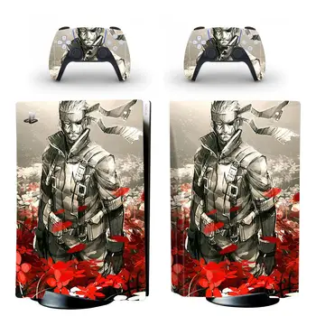 Metal Gear Solid PS5 Standard Disk Edition Kože Nalepke Nalepke Kritje za PlayStation 5 Konzolo in Krmilnik PS5 Kože Nalepka